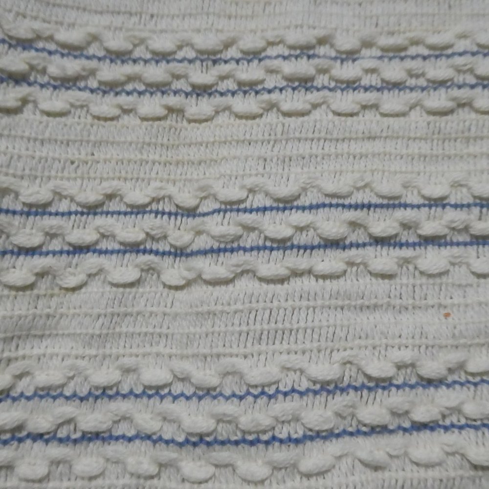 HER | small | Chic Textured Button-Up Cardigan | Made In Canada | 100% Cotton - Picture 15 of 15